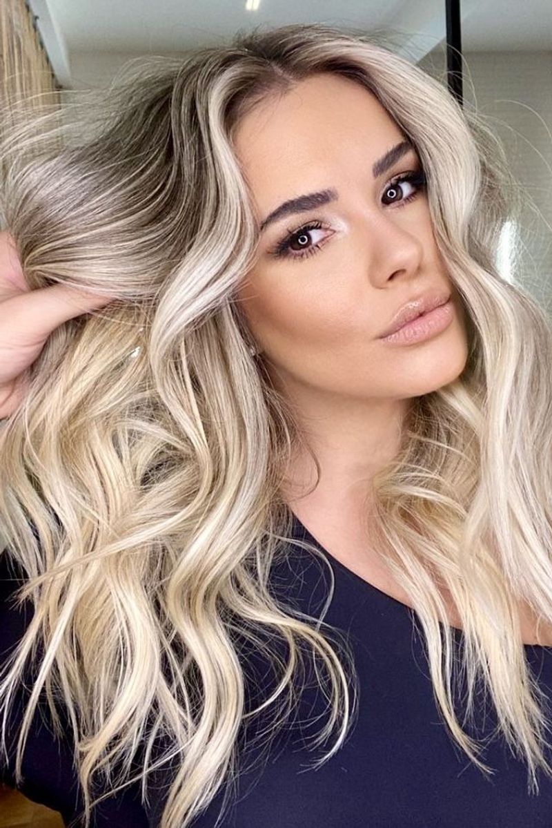 Pearl Blonde Balayage