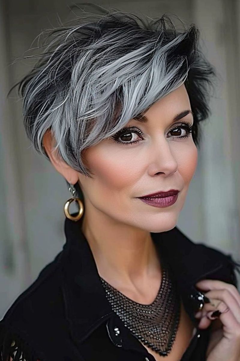 Frosted Silver Tips