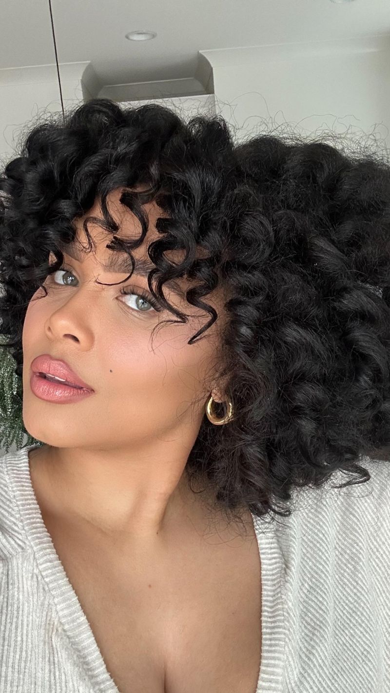 Curly Afro