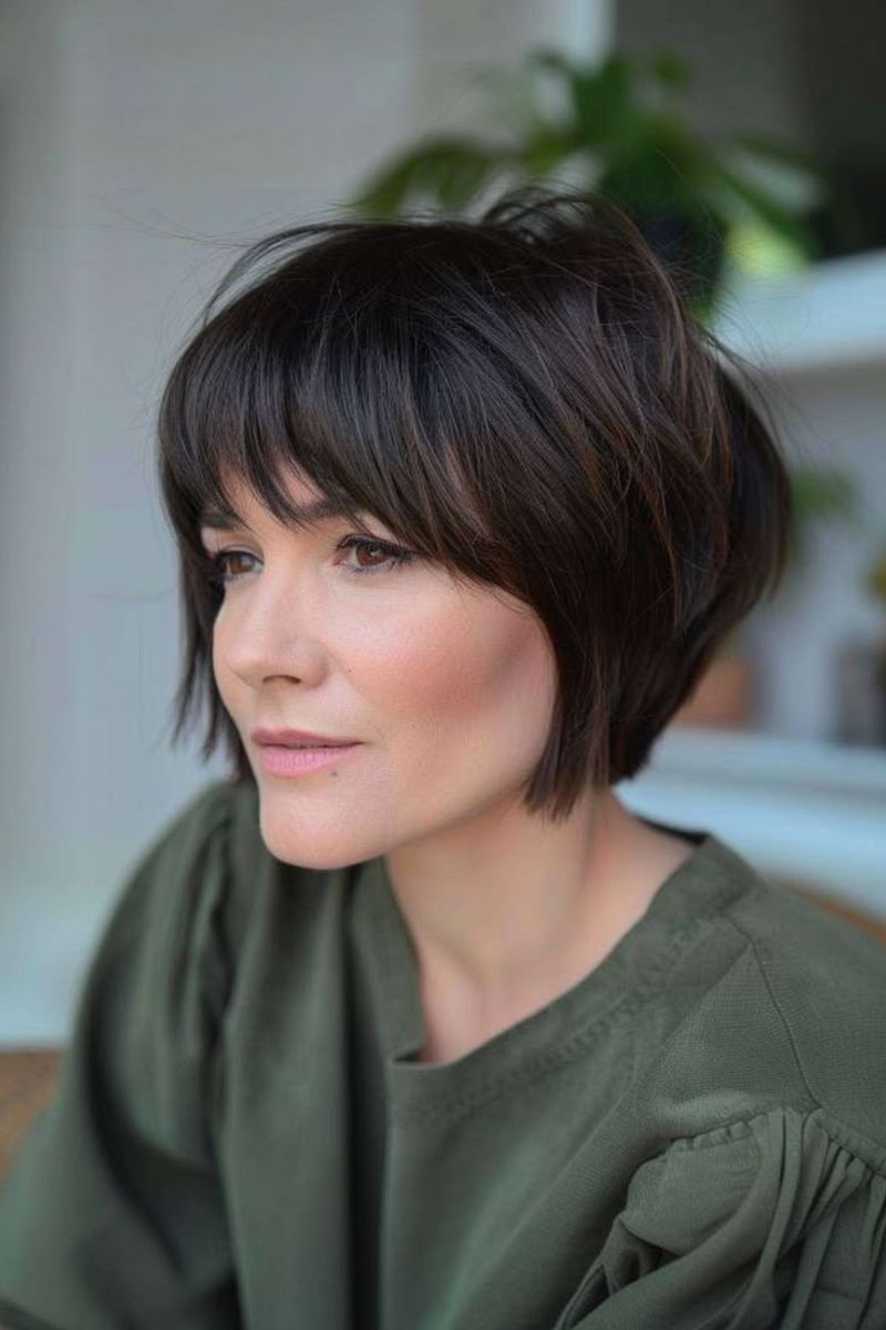 Pixie Bob with Bangs