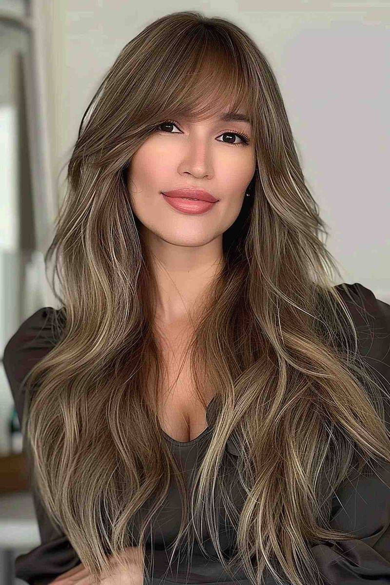 Side-Swept Bangs
