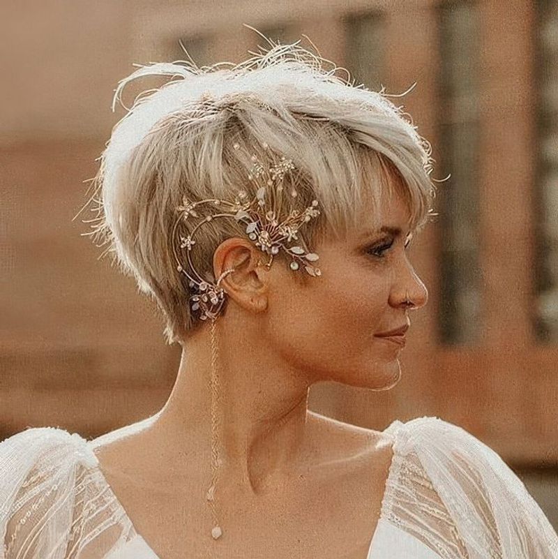 Pixie Cut with Accessories