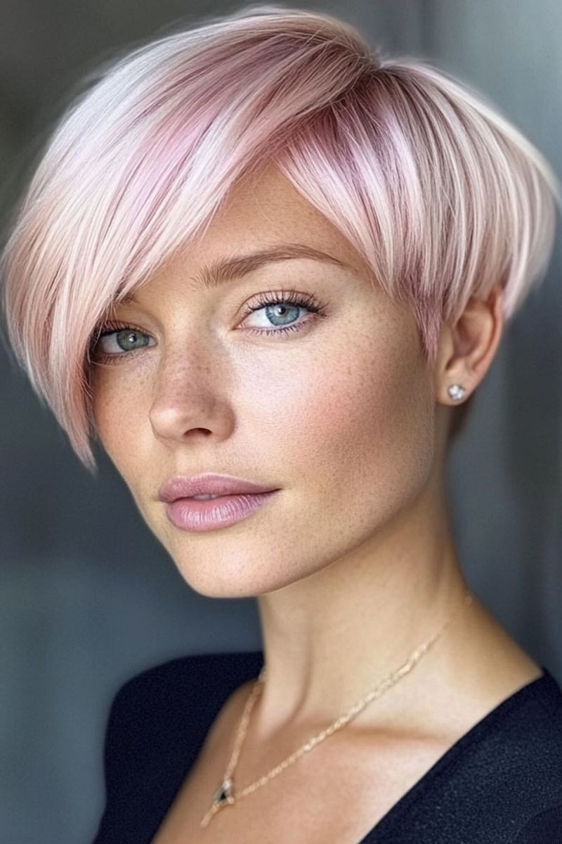 Pixie with Side Fringe