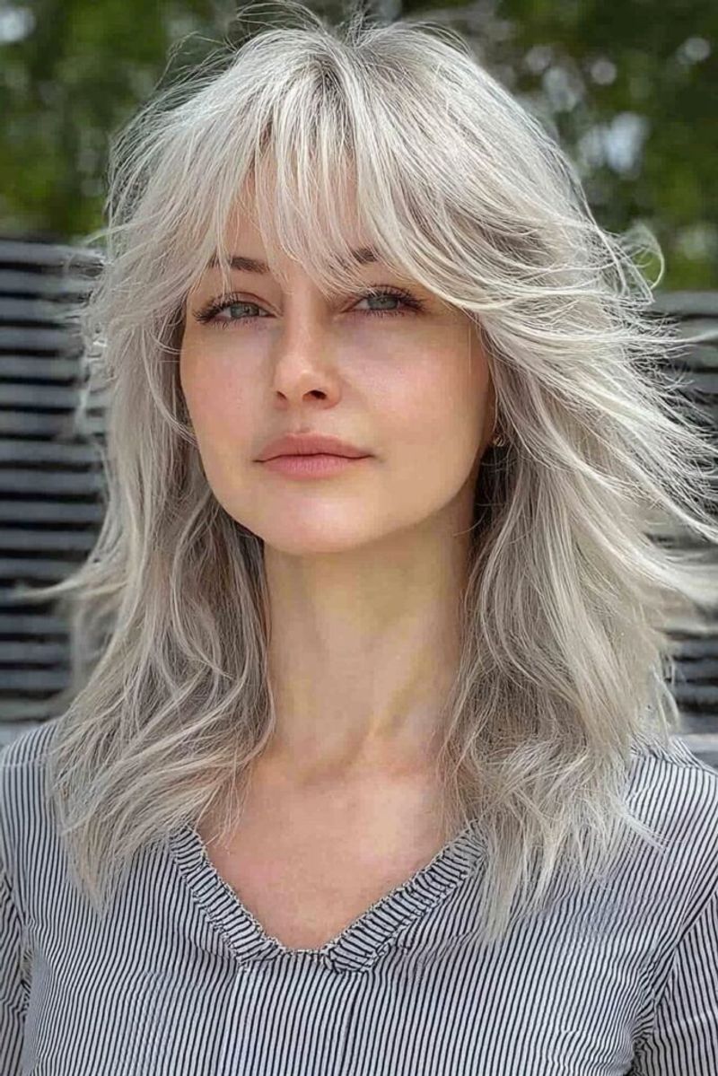 Sophisticated Edge Wolf Cut