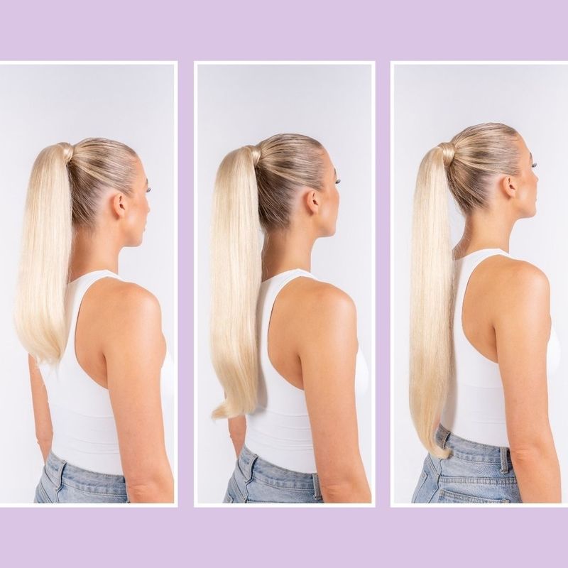 Wrap-Around Ponytail