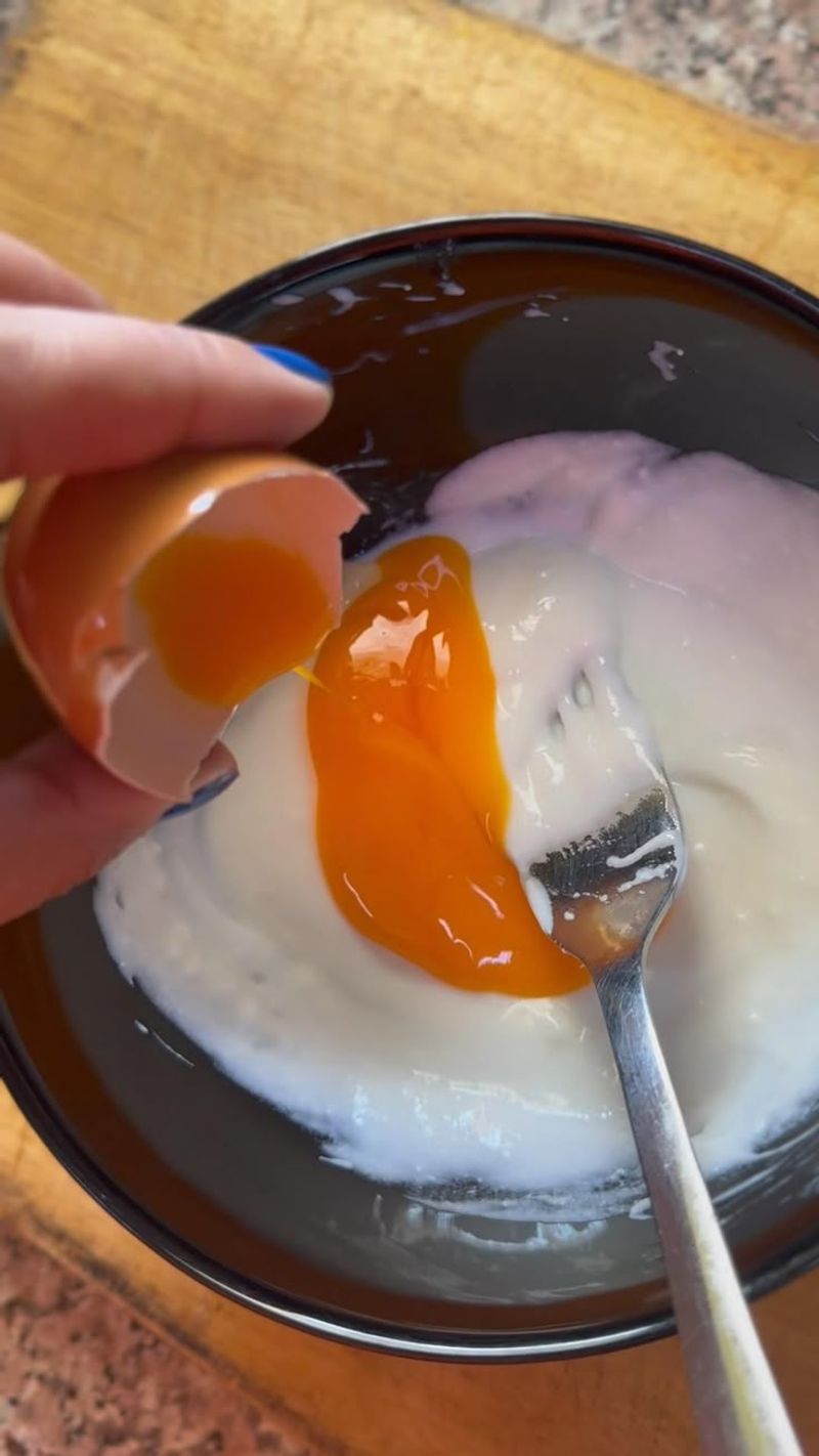 Egg Yolk Hair Mask