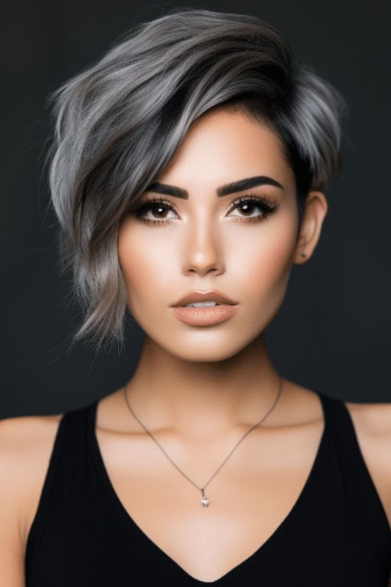 Smoky Gray Elegance