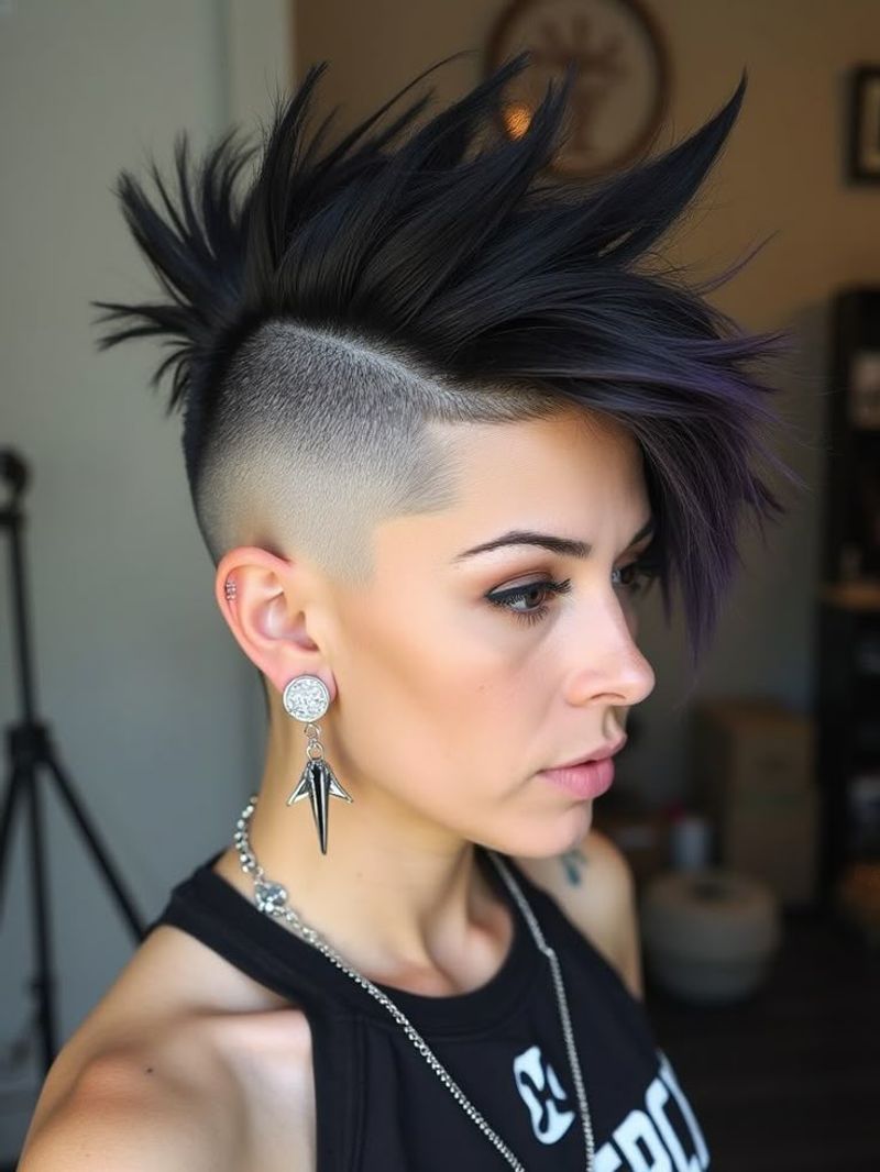 Rebellious Faux Hawk