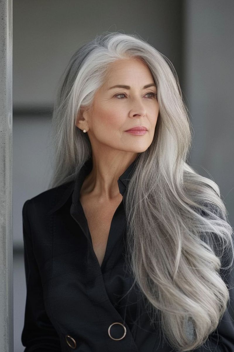 Long, Silver Locks