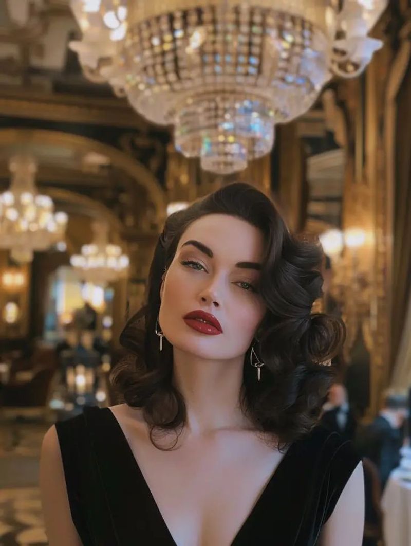 Retro Glam Curls