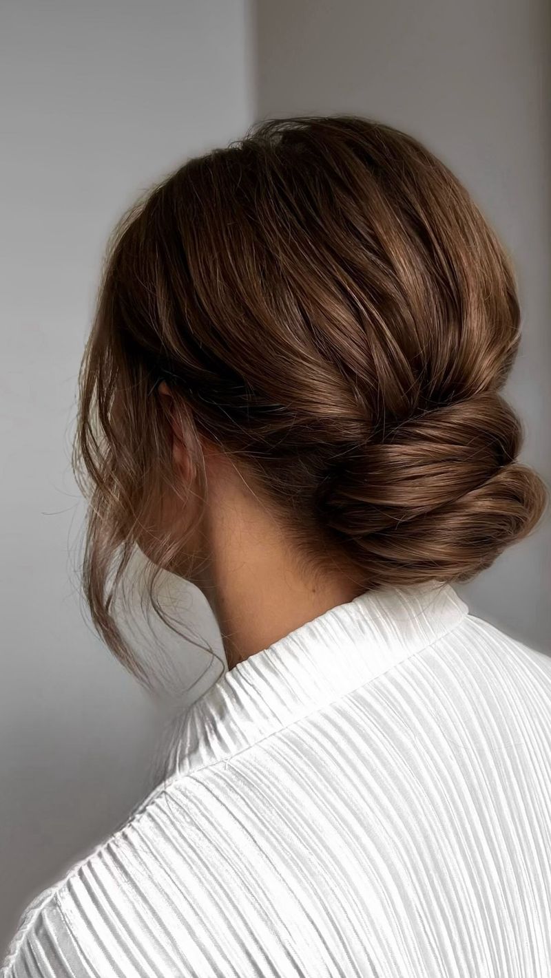 Elegant Chignon with Waves
