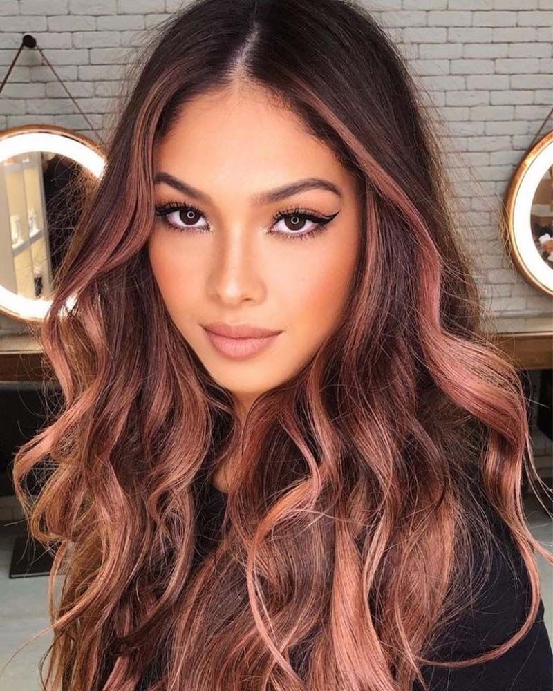 Rose Gold Balayage