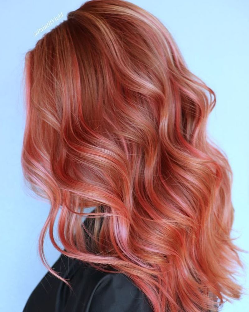 Rose Gold Red
