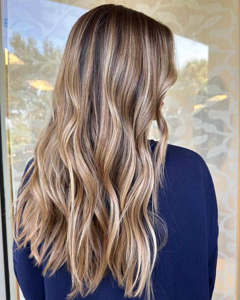 Sand Blonde Highlights