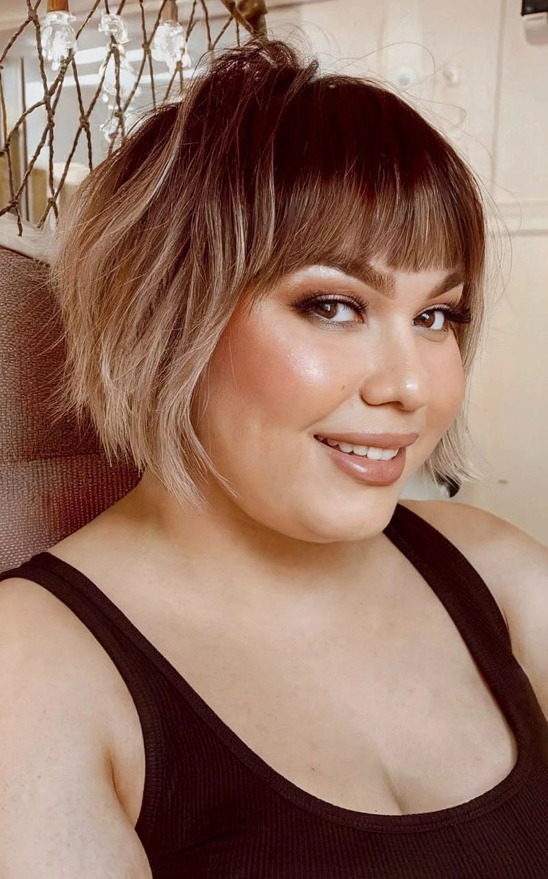 Short Bob with Fringes