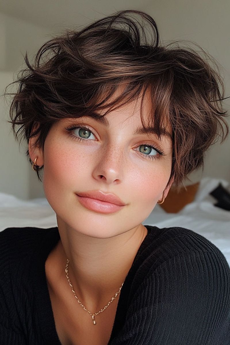 Tousled Crop