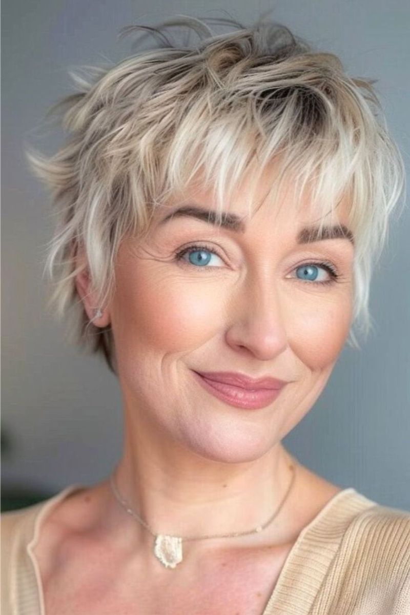 Messy Pixie Shag