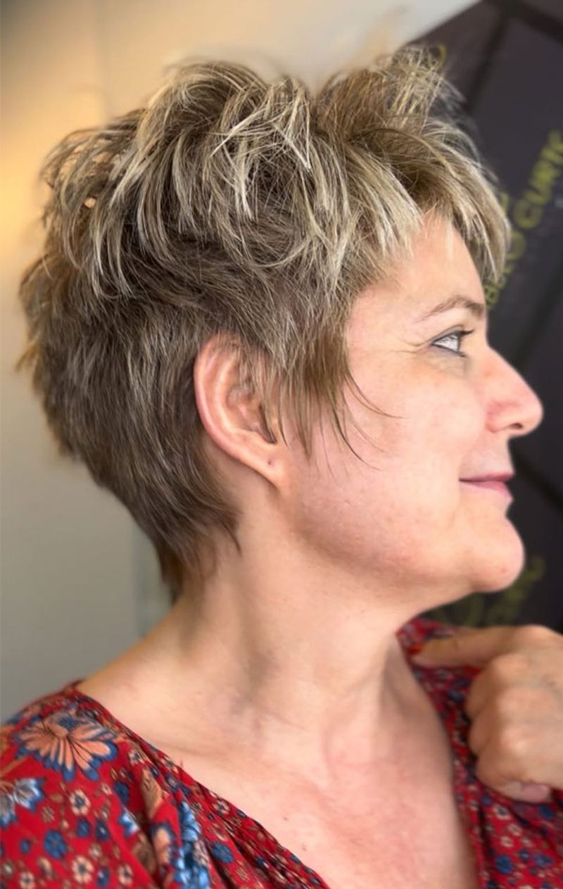 Short Spiky Hair
