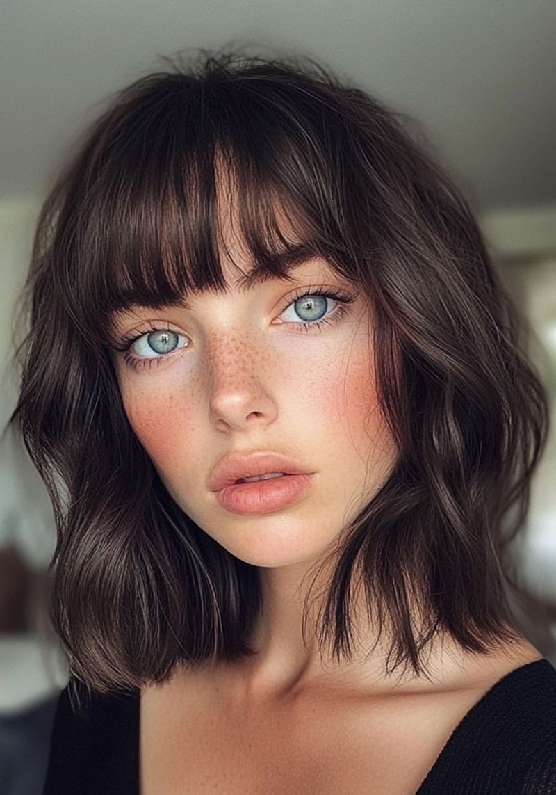 Blunt Bangs