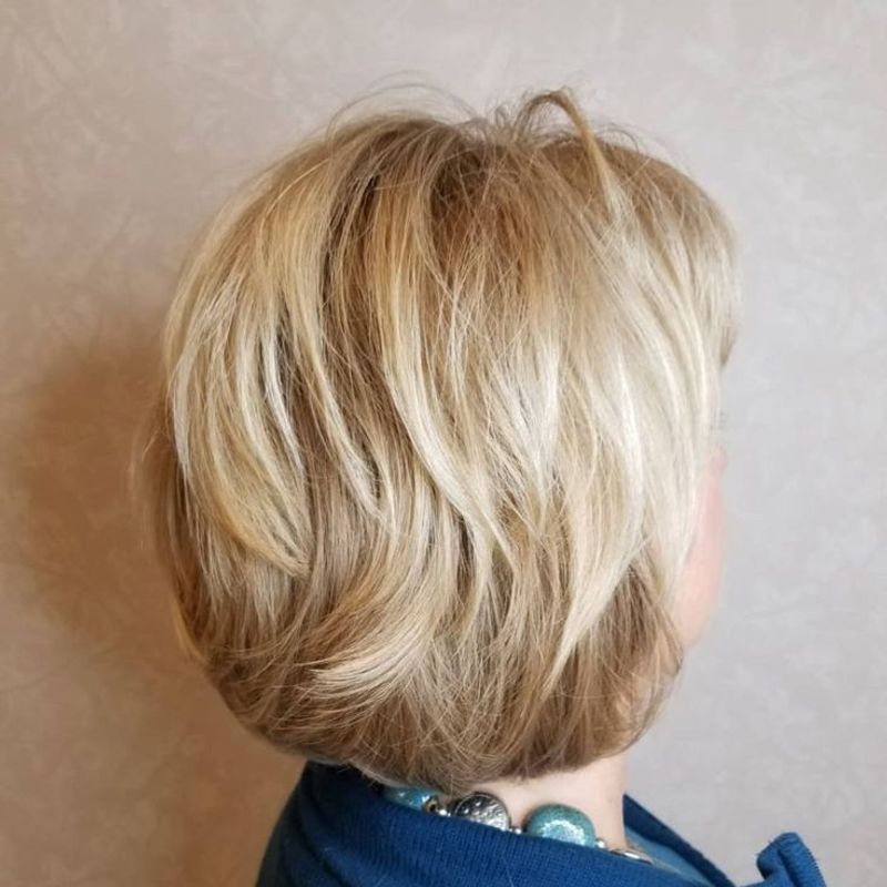 Shoulder-Length Tapered Cut