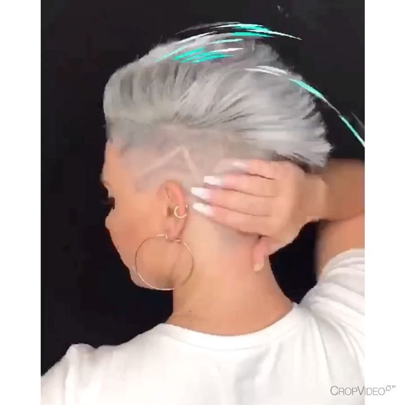 Side Part Mohawk