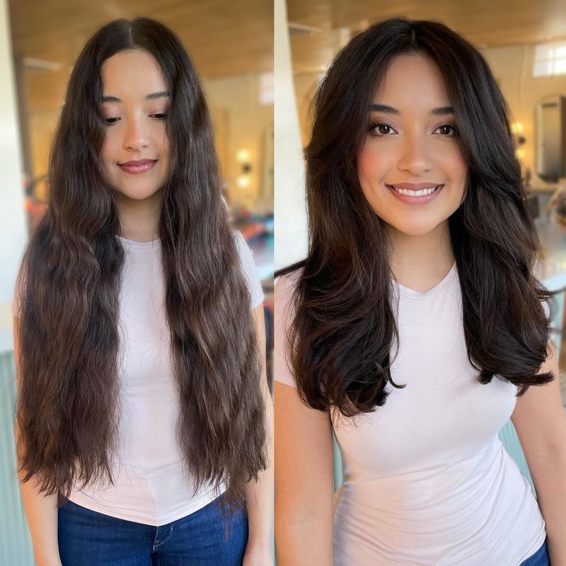 Long, Straight Hair