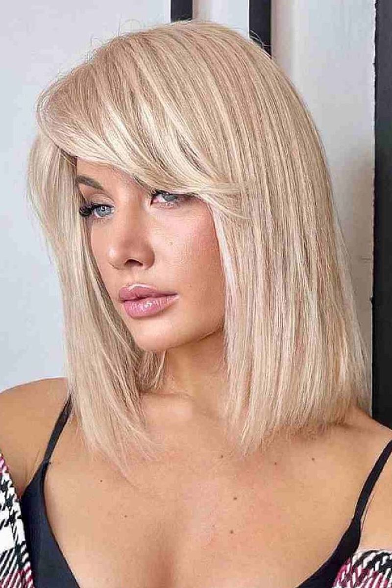 Side-Swept Bangs