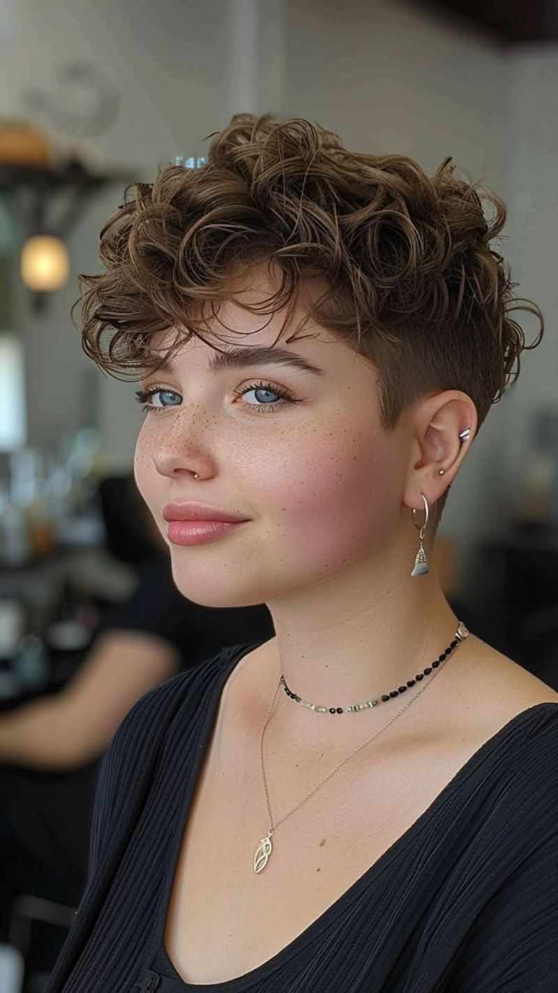 Curly Pixie