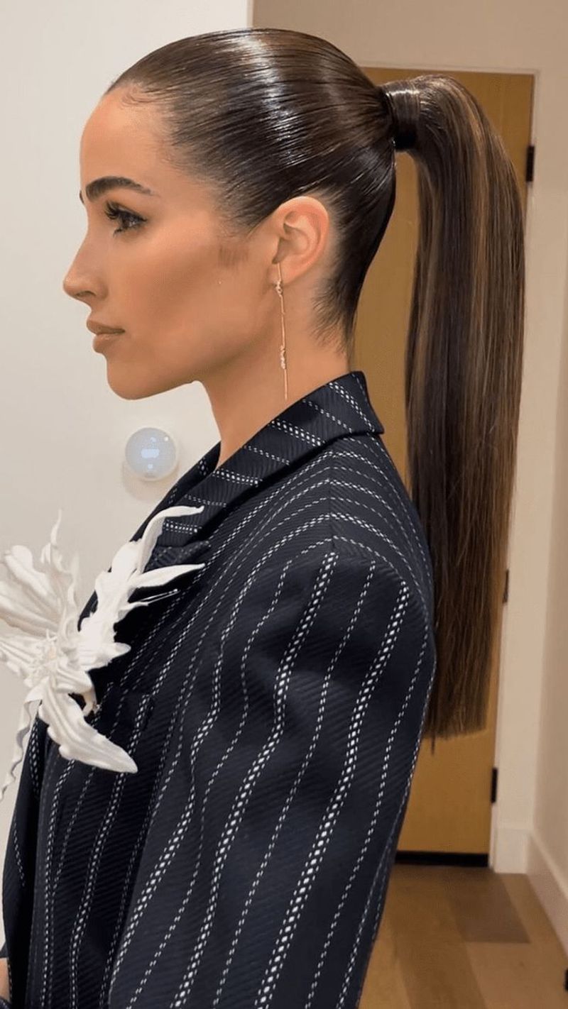 High Sleek Ponytail
