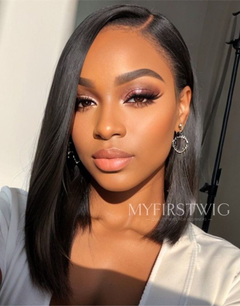 Silky Asymmetrical Bob