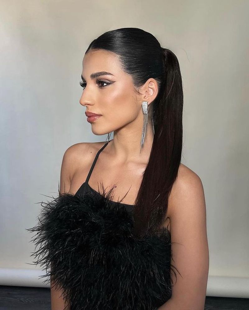 Sleek High Ponytail