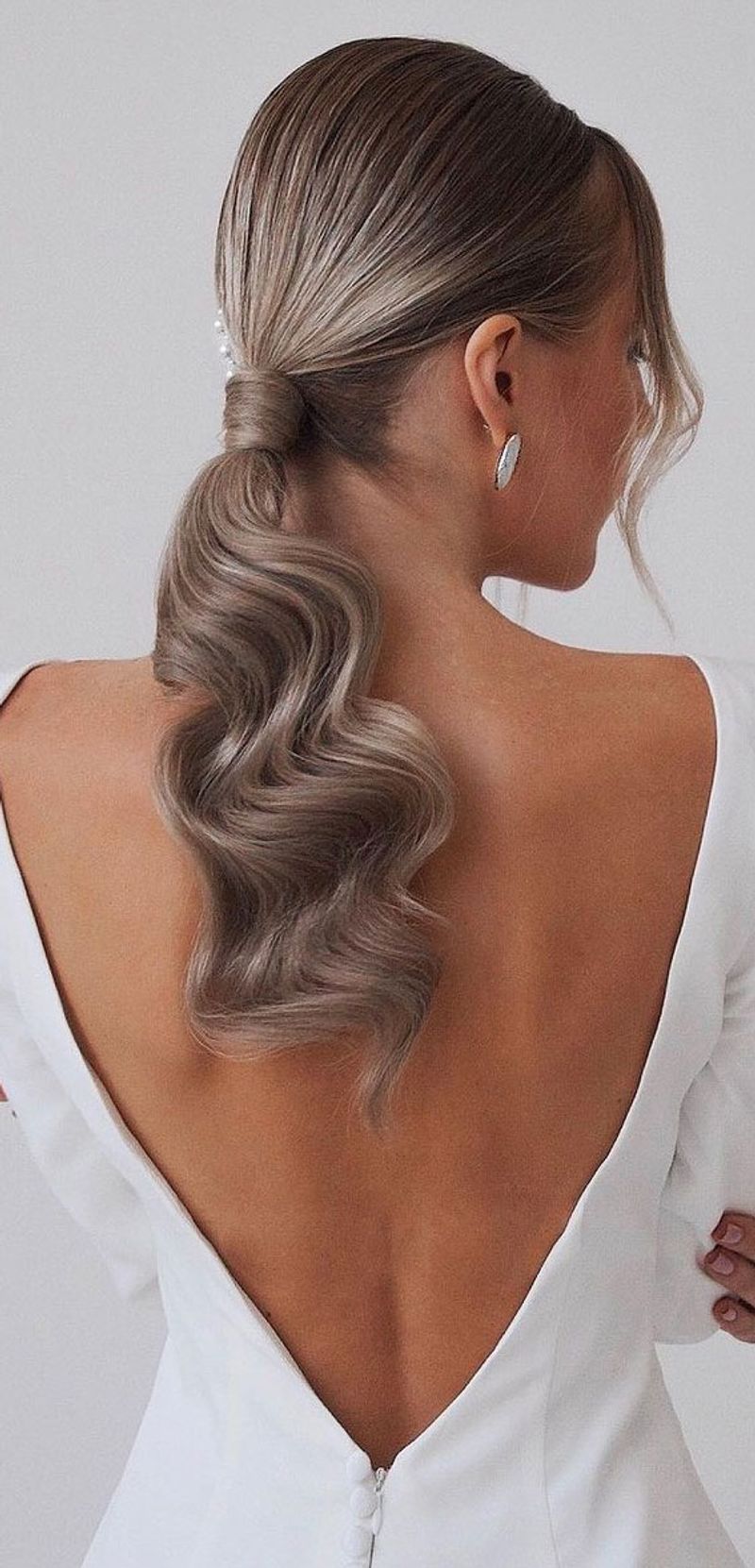 Sleek Low Ponytail