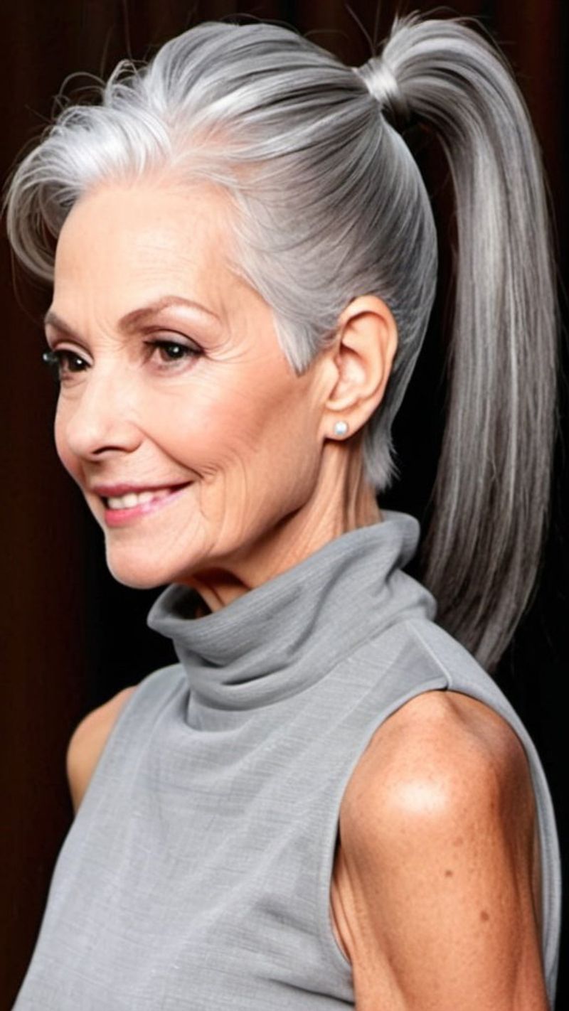 Sleek Ponytail