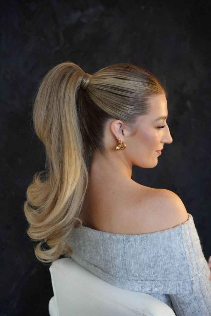 Sleek Ponytail