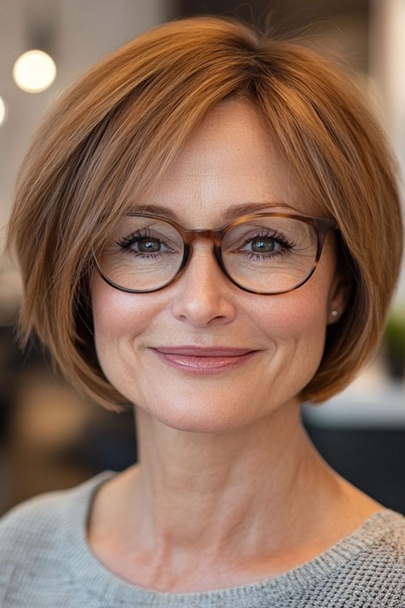 Sleek Straight Bob