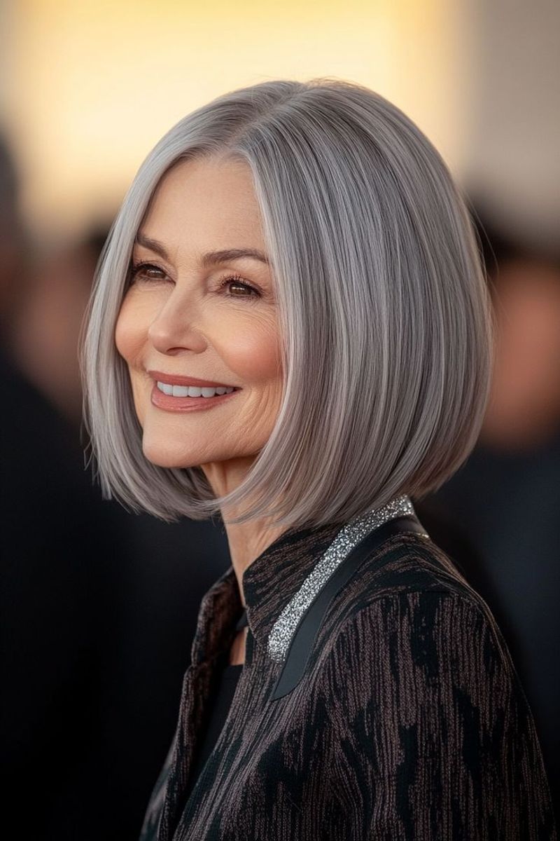 Sleek Straight Bob