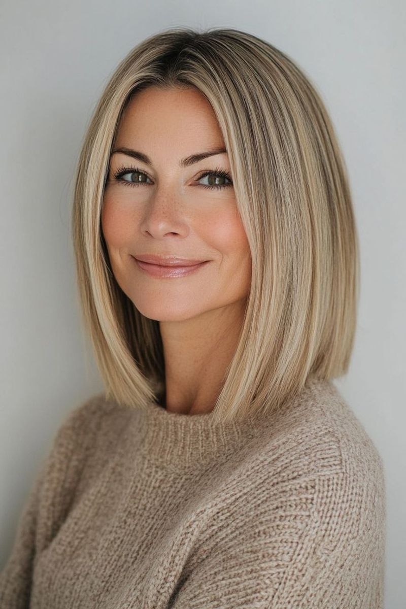 Sleek Straight Hair
