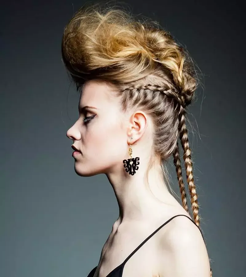 Feminine Faux Undercut