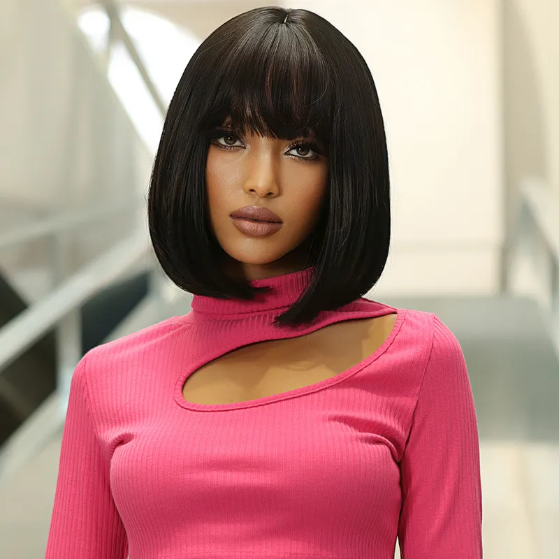 Sleek and Straight Bob