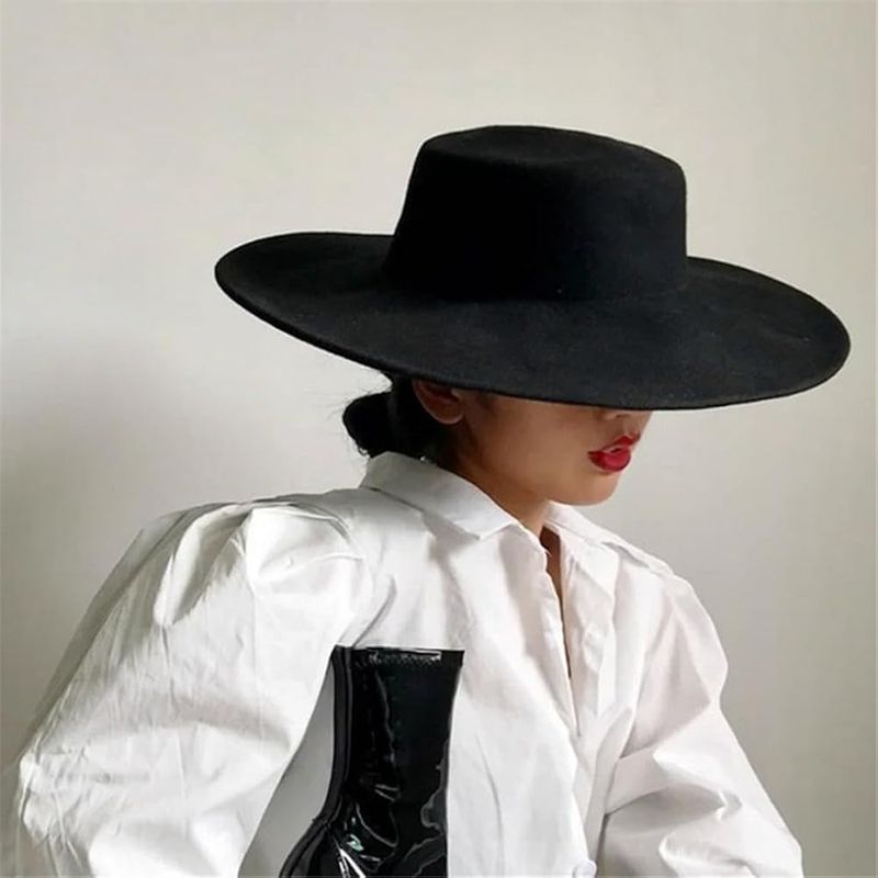 Wide-Brim Hat