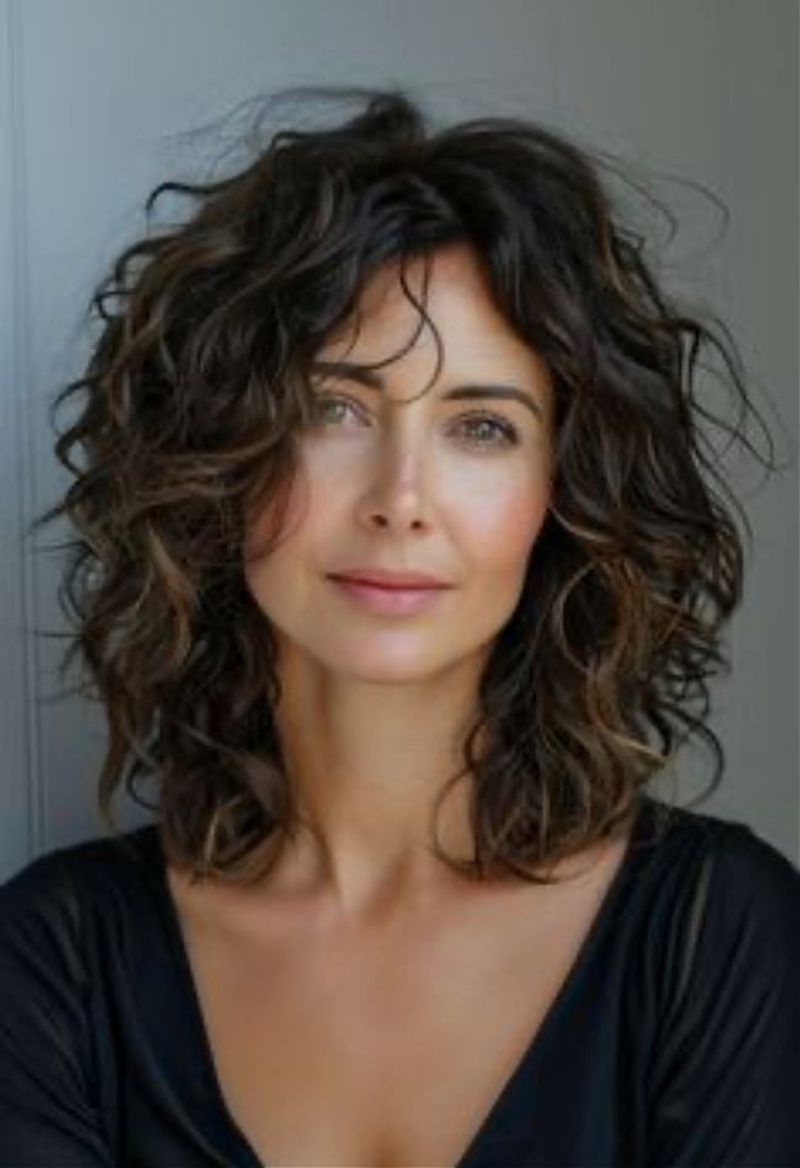 Soft Curls for Volume