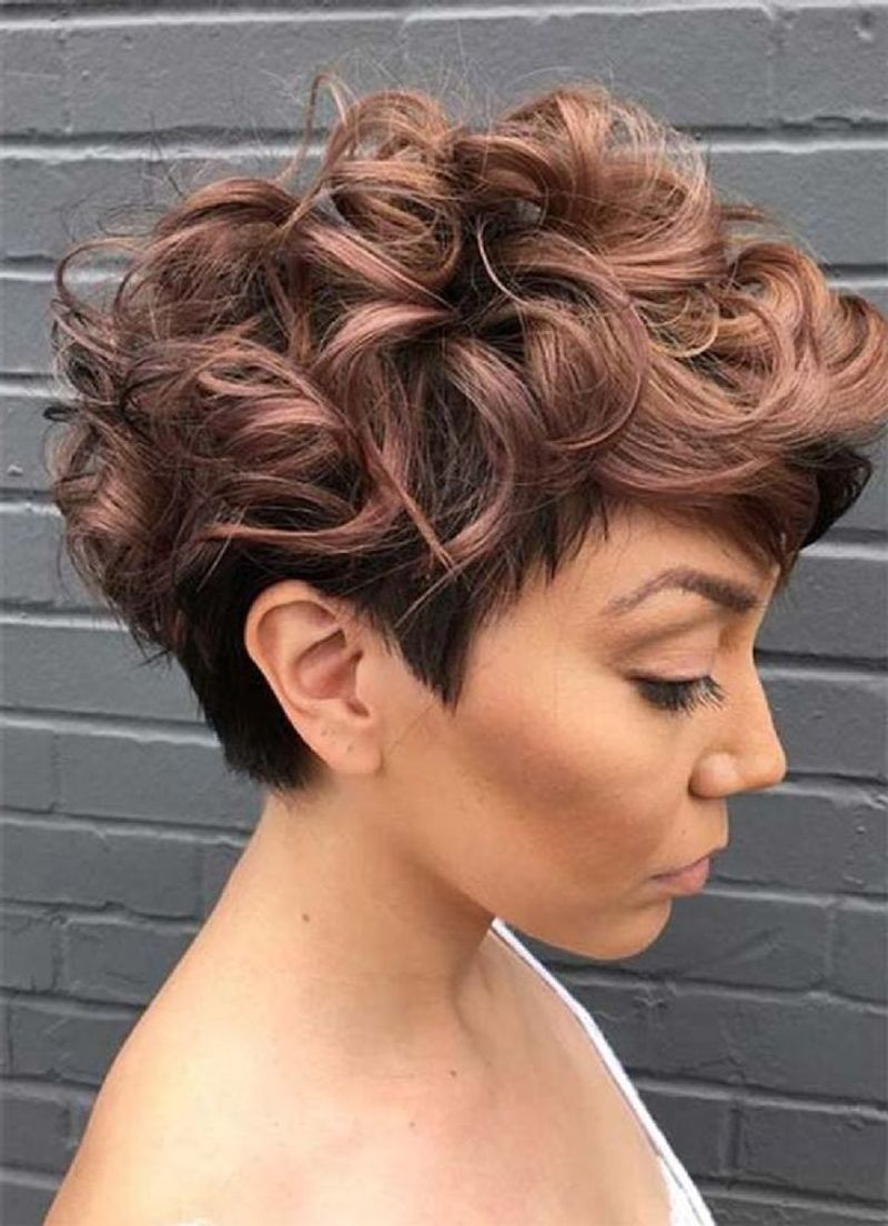Soft Curly Pixie