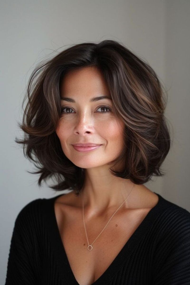 Soft Layered Bob