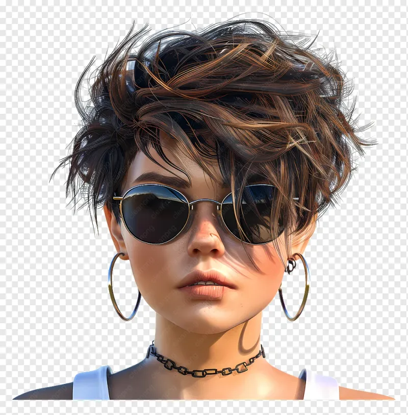 Edgy Pixie