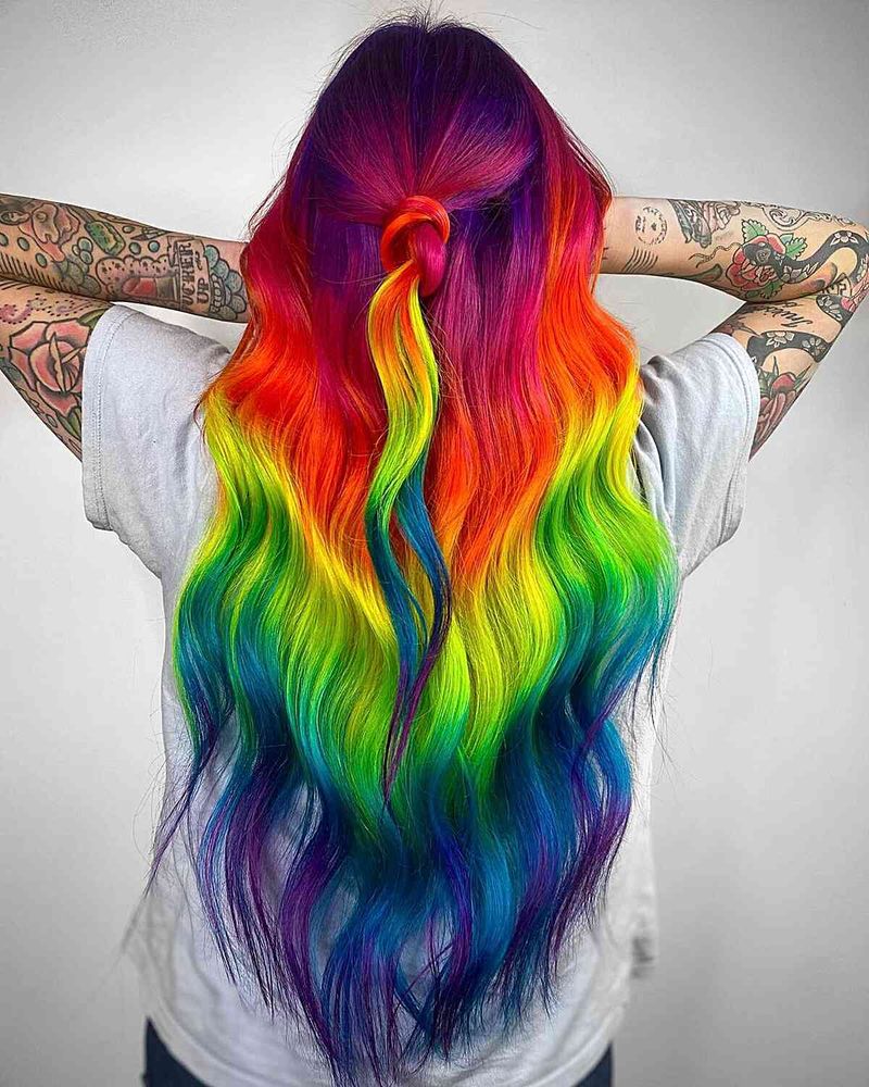 Funky Colored Waves
