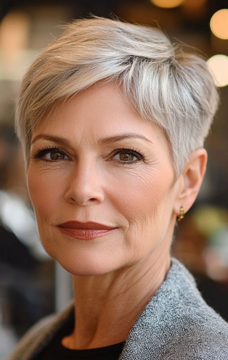 Textured Pixie Cut