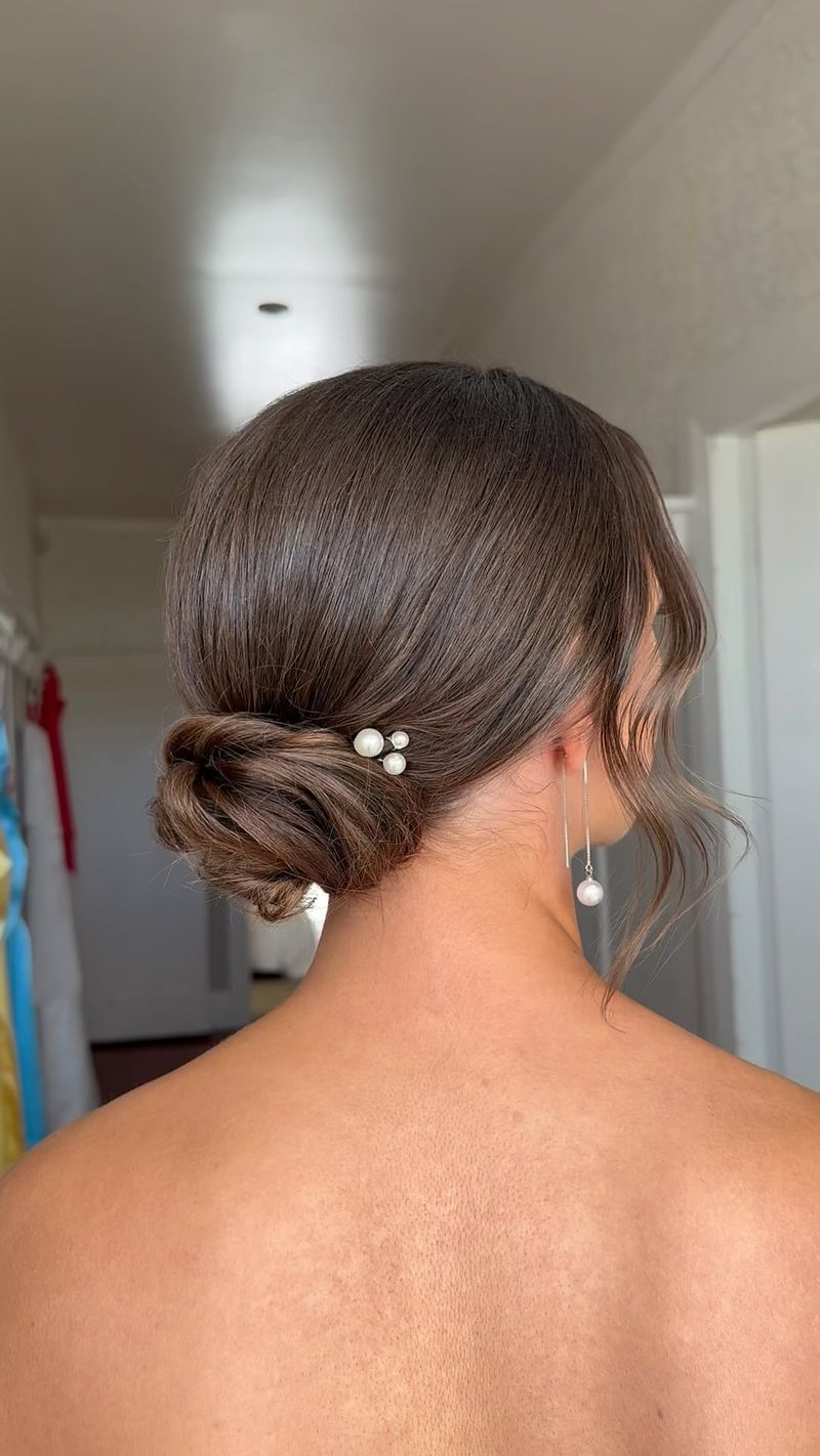 Sophisticated Low Bun