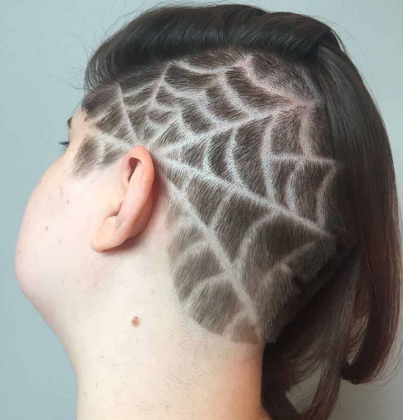 Spiderweb Undercut Design