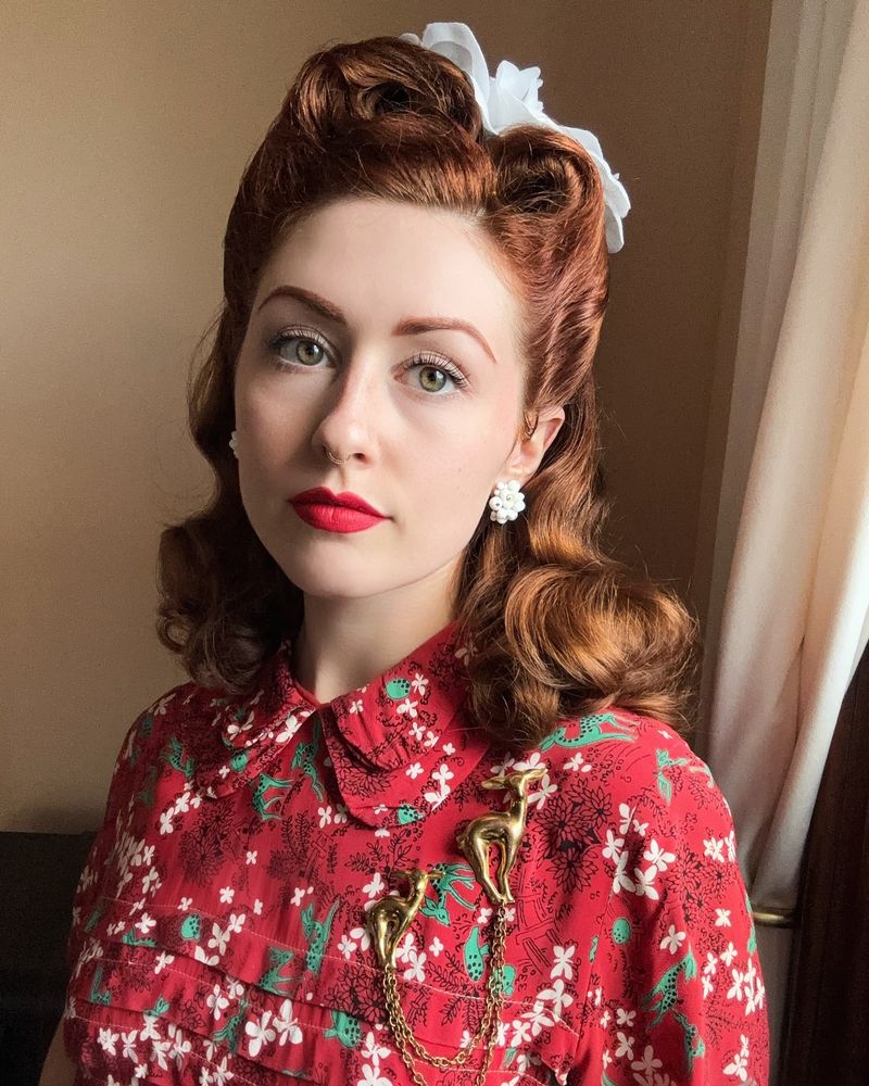 Vintage Victory Rolls