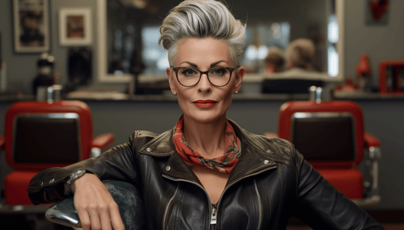 Spirited Faux Hawk